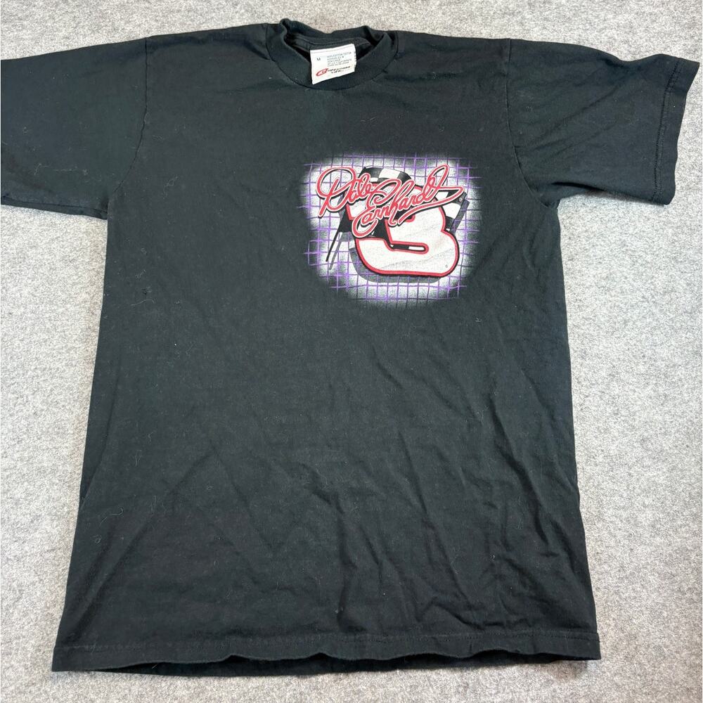 VTG 90s Dale Earnhardt 3 Shirt Men M Black Intimidator Plus NASCAR Racing Car